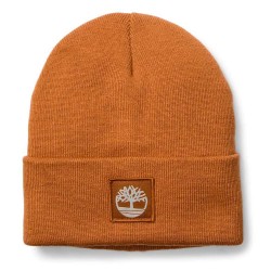 Шапка Timberland Tonal Patch beanie - Orange (Wheat) шапка,всички,шапки,timberland,tonal,patch,beanie,orange,(wheat)