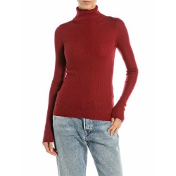 блуза,дамски,пуловери,дамски,плетени,дрехи,replay,dk3911.000.g23906,high,neck,sweater,wine,red