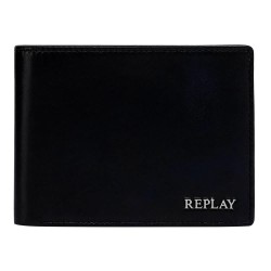 Replay FM5333.000.A1203A wallet - Black (Silver Black) портфейли,и,портмонета,replay,fm5333.000.a1203a,wallet,black,(silver,black)