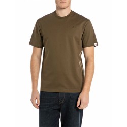 тениска,мъжки,тениски,replay,m3016.000.23804,short,sleeve,t,shirt,green,(dark,olive)