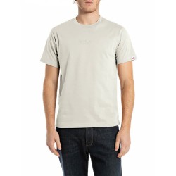 тениска,мъжки,тениски,replay,m3200.000.2660,short,sleeve,t,shirt,cloud,(beige)