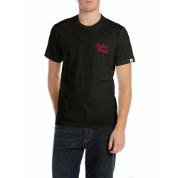 тениска,мъжки,тениски,replay,m3210.000.2660,short,sleeve,t,shirt,black,(black)