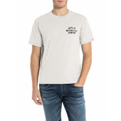 тениска,мъжки,тениски,replay,m3213.000.2660,short,sleeve,t,shirt,white,(natural,white)