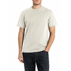 тениска,мъжки,тениски,replay,m3284.000.22662,short,sleeve,t,shirt,cloud,(beige)