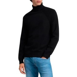 блуза,мъжки,пуловери,replay,uk4892.000.g23372,high,neck,sweater,black