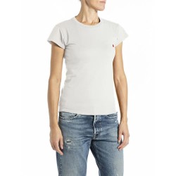 тениска,мъжки,тениски,дамски,тениски,replay,w3397b.000.2660,short,sleeve,t,shirt,white,(natural,white)