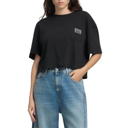 фланелка,с,къс,ръкав,дамски,топове,replay,w3469.000.23792d,short,sleeve,top,black
