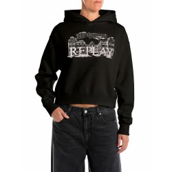блуза,дамски,блузи,replay,w3503.000.23942,sweatshirt,black