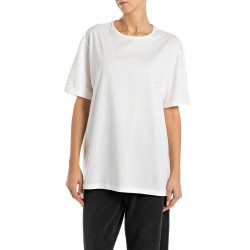 тениска,дамски,тениски,replay,w3452a.000.2660,short,sleeve,t,shirt,natural,white,(white)