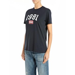 тениска,дамски,тениски,replay,w3476.000.20994,short,sleeve,t,shirt,blue,navy,(blue)