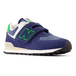 маратонки,детски,маратонки,new,balance,574,qbl,hook,&,loop,pre,trainers,navy,(blue)