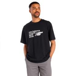 Тениска New balance Numeric Stacked Graphic T-shirt - Black тениска,мъжки,тениски,new,balance,numeric,stacked,graphic,t,shirt,black