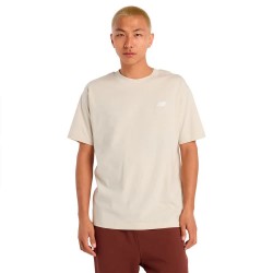 Тениска New balance Sport Essentials short sleeve T-shirt - Beige (Timberwolf) тениска,мъжки,тениски,дамски,тениски,new,balance,sport,essentials,short,sleeve,t,shirt,beige,(timberwolf)