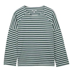 тениска,дамски,тениски,aigle,bm432,long,sleeve,t,shirt,silver,pine,st,(green)