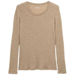 тениска,дамски,тениски,aigle,bm454,long,sleeve,t,shirt,heather,beige