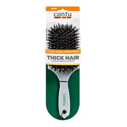 Cantu Smooth Thick brush - Silver хигиена,аксесоари,cantu,smooth,thick,brush,silver