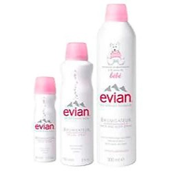 хигиена,тяло,evian,bébé,300ml,body,spray,clear
