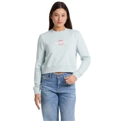 блуза,дамски,блузи,guess,jeans,w5gq20,k68i4,sweatshirt,azure,laguna,(grey)