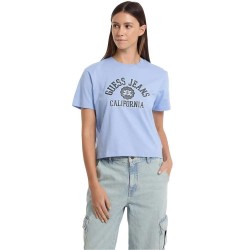 тениска,дамски,тениски,guess,jeans,w5ri43,k8hm0,boxy,fit,short,sleeve,t,shirt,fresh,zendy,blue,(blue)