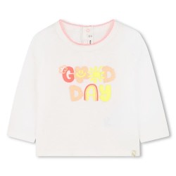 Тениска Billieblush U21264 T-shirt - White (Ivory) тениска,мъжки,тениски,дамски,тениски,billieblush,u21264,t,shirt,white,(ivory)