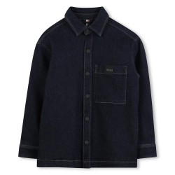 риза,с,дълъг,ръкав,детски,ризи,boss,j52316,long,sleeve,shirt,blue,(raw,denim)