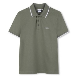 детски,блузи,с,яка,boss,j52329,short,sleeve,polo,green,(green)