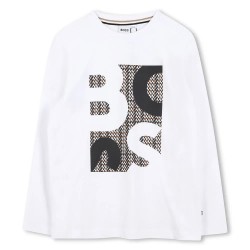 тениска,детски,тениски,boss,j52362,long,sleeve,t,shirt,white,(white)