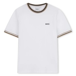 тениска,детски,тениски,boss,j52368,short,sleeve,t,shirt,white
