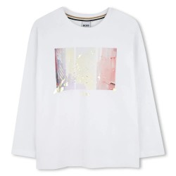 тениска,мъжки,тениски,дамски,тениски,boss,j52421,long,sleeve,t,shirt,white,(white)