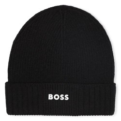 юношеска,шапка,всички,шапки,boss,j52616,junior,beanie,black,(black)