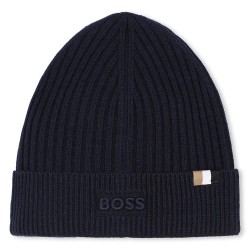 Юношеска шапка BOSS J52650 junior beanie - Blue (Navy) юношеска,шапка,всички,шапки,boss,j52650,junior,beanie,blue,(navy)