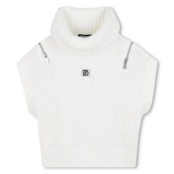 Блуза DKNY D62382 sweatshirt - White (Off White) блуза,детски,блузи,dkny,d62382,sweatshirt,white,(off,white)