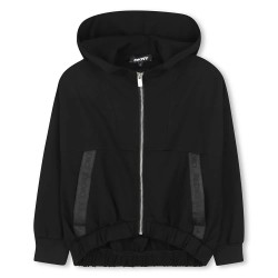 Блуза DKNY D62385 hoodie sweater - Black (Black) блуза,детски,блузи,dkny,d62385,hoodie,sweater,black,(black)