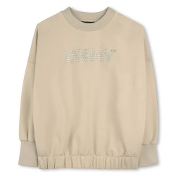 блуза,детски,блузи,dkny,d62393,sweatshirt,sand,(beige)