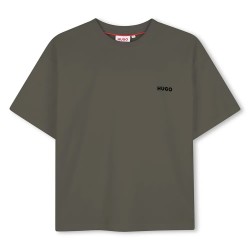 Тениска HUGO G00444 short sleeve T-shirt - Green (Kalamata) тениска,мъжки,тениски,дамски,тениски,hugo,g00444,short,sleeve,t,shirt,green,(kalamata)