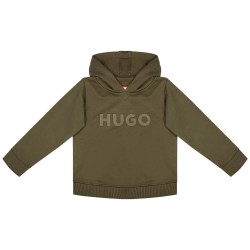 суичър,детски,блузи,hugo,g00446,hoodie,green,(kalamata)