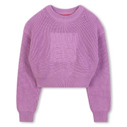 Блуза HUGO G00501 sweater - Purple (Violet) блуза,детски,блузи,hugo,g00501,sweater,purple,(violet)