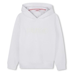 Суичър HUGO G00446 hoodie - White (White) суичър,детски,блузи,hugo,g00446,hoodie,white,(white)