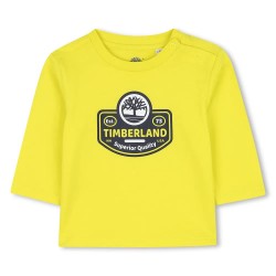 Тениска Timberland T60588 long sleeve T-shirt - Yellow (Neon Yellow) тениска,мъжки,тениски,дамски,тениски,timberland,t60588,long,sleeve,t,shirt,yellow,(neon,yellow)