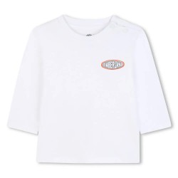 Тениска Timberland T60587 long sleeve T-shirt - White (White) тениска,мъжки,тениски,дамски,тениски,timberland,t60587,long,sleeve,t,shirt,white,(white)