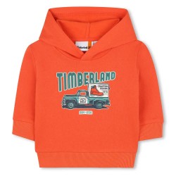 Суичър Timberland T60592 hoodie - Orange (Tigerlily) суичър,детски,блузи,timberland,t60592,hoodie,orange,(tigerlily)