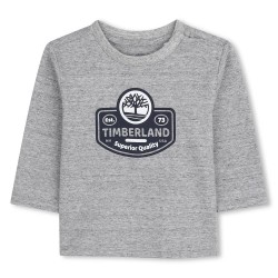 Тениска Timberland T60588 long sleeve T-shirt - Grey (Chine Grey) тениска,мъжки,тениски,дамски,тениски,timberland,t60588,long,sleeve,t,shirt,grey,(chine,grey)