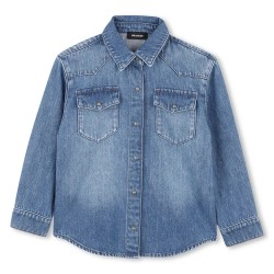 риза,с,дълъг,ръкав,детски,ризи,zadig,&,voltaire,x60468,long,sleeve,shirt,blue,(brossage,stone,pousse)