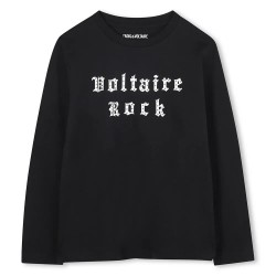 тениска,детски,тениски,zadig,&,voltaire,x60485,long,sleeve,t,shirt,black