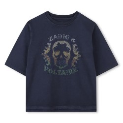 тениска,детски,тениски,zadig,&,voltaire,x60460,short,sleeve,t,shirt,night,(blue)