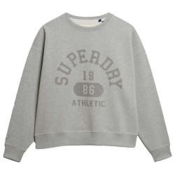 блуза,дамски,блузи,superdry,athletic,ess,relaxed,fit,sweatshirt,grey,(grey,marl)
