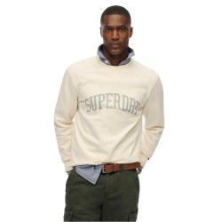 блуза,мъжки,пуловери,superdry,athletic,ess,sweatshirt,desert,bone,off,white,(beige)