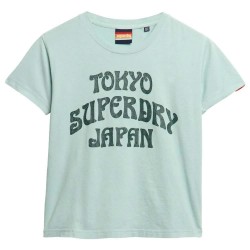 тениска,дамски,тениски,superdry,surf,logo,short,sleeve,t,shirt,green,(harbour,grey)
