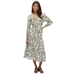 рокля,дамски,поли,и,рокли,superdry,w8012029a,3,4,sleeve,midi,dress,white,(khaki,paisley)
