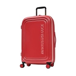 куфари,mandarina,duck,logoduck+,metal,ouv32,trolley,bag,raspberry,(red)